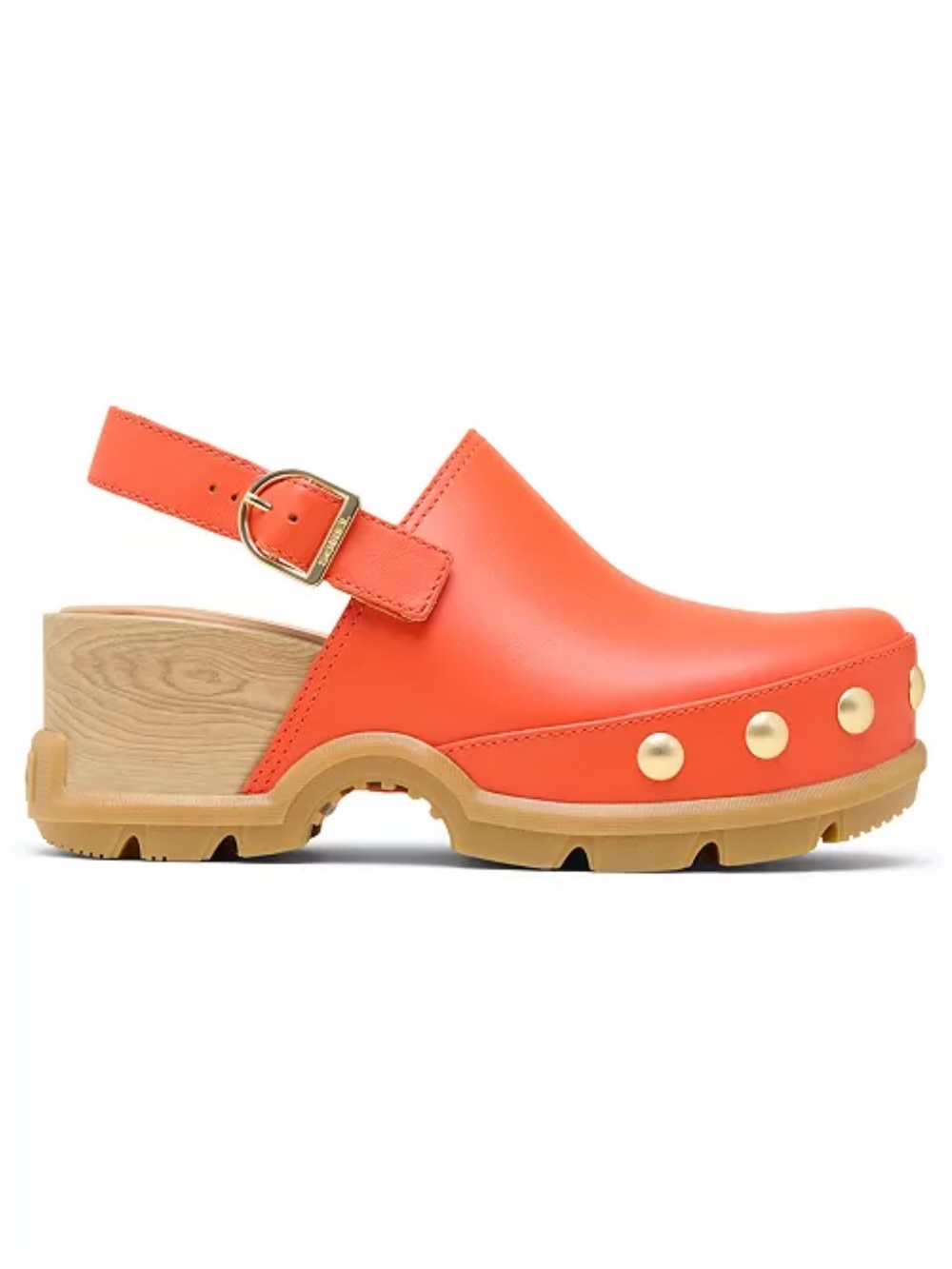 Sorel Roam’n Crimson Leather Clog Size 8.5 NEW